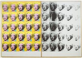 Andy Warhol, diptyque Marilyn - 1962