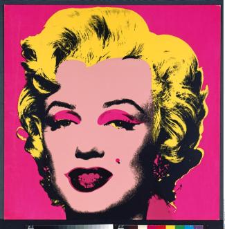 Andy Warhol, Marilyn (rose et jaune) - 1960