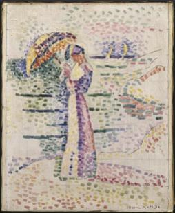 Henri MATISSE, jeune fille à l'ombrelle - 1905