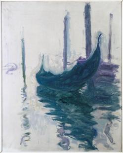 Claude MONET, gondoles à Venise -1908